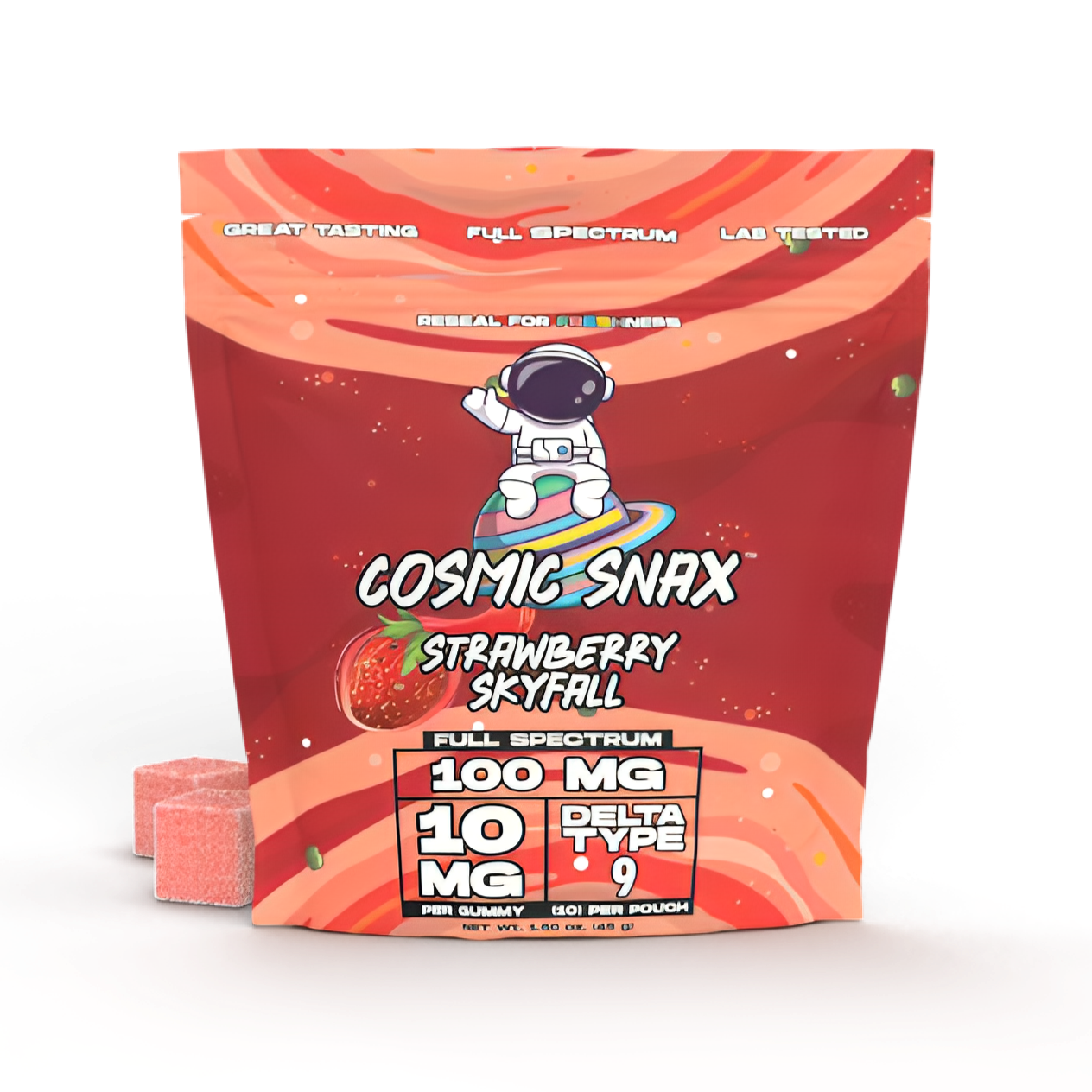 Strawberry Skyfall - 10mg Delta 9  (10 Count)