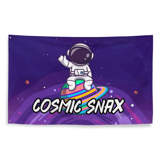 Cosmic Snax Flag